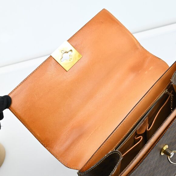 Auth Celine Macadam Canvas Hand Bag Pvc #159460C25B - Picture 13 of 15